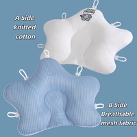 Oreiller pour bébé en forme de pomme, super doux, portable, en coton/lin, anti-allergique, respectueux de la peau, amovible, motif animal amusant, vente chaude