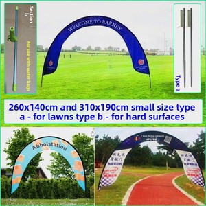 Publicidad con Banderas para Porterías <span class=keywords><strong>de</strong></span> Fútbol en Competiciones Deportivas al Aire Libre - Product Image 4