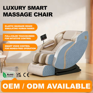 Sillón de Masaje Eléctrico Shiatsu de Lujo de Primera Calidad, Masaje de Cuerpo Completo con Gravedad Cero, Sofá de Masaje para Aliviar el Estrés Diario - Product Image 1