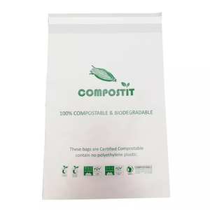 Disposable Wholesale Compostable Courier Bags Custom Logo Plastic <b>Shipping</b> Mailing Bags Biodegradable Compostable <b>Mailer</b> - Product Image 1