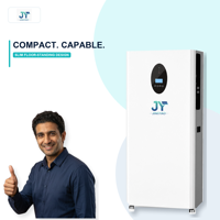 Inverter Penyimpanan PV Surya Hibrida Cerdas dengan Sistem Baterai LiFePO4 51.2V 21kWh untuk Cadangan Rumah Tangga, Pemasok Grosir OEM