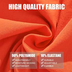 Aimpact กางเกงขาสั้นวิ่งออกกำลังกายผู้ชาย, กางเกงขาสั้นไนลอนแห้งเร็วกางเกงขาสั้นเทนนิสน้ำหนักเบา5นิ้วออกกำลังกายยิมกางเกงขาสั้นผู้ชาย - Product Image 4