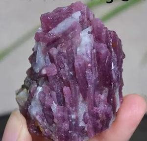 Di alta qualità naturale tormalina rosa pietra preziosa di cristallo lucido guardiano di pietra di guarigione con il miglior prezzo per il tema amore - Product Image 2