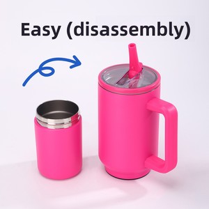 <span class=keywords><strong>Bouteille</strong></span> isotherme double paroi en acier inoxydable de 40 oz pour vin, bière, <span class=keywords><strong>jus</strong></span>, grande capacité, gourde de voyage portable pour voiture - Product Image 3