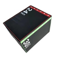 Hộp Nhảy Mềm 3 Trong 1 Thiết Bị Tập Thể Dục PVC + EPE Plyometric Hộp Tập Luyện Thể Hình Hộp Nhảy Mềm
