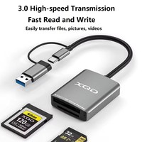 Lecteur de carte XQD USB C Lecteur de carte mémoire SD XQD USB 3.0 pour Sony G/M Series & Lexar 2933x/1400x USB Mark XQD Card