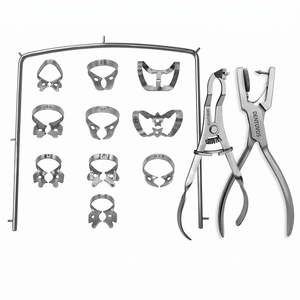 Kit de Digue Dentaire Premium Dentovos – Ensemble d'Instruments Professionnels d'Isolation Dentaire pour Traitement Endodontique et Pratique Clinique - Product Image 1