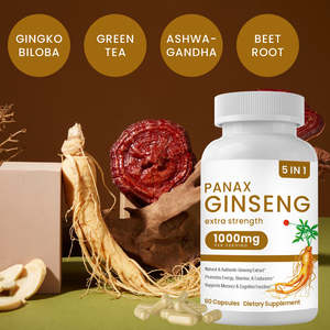 Kapsul <span class=keywords><strong>Ginseng</strong></span> VitaHall Peningkat Vitalitas Pria Meningkatkan Imunitas Ekstrak <span class=keywords><strong>Ginseng</strong></span> Merah Panax Amerika Korea Kapsul <span class=keywords><strong>Ginseng</strong></span> Amerika - Product Image 3