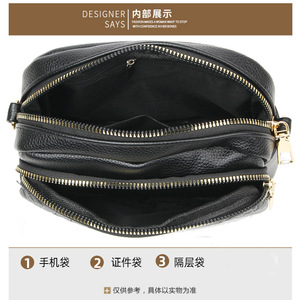 Bolso de Hombro de Cuero PU al por Mayor de Fábrica, Cartera, Bolso de Mano, Bolso Cruzado para Fiesta Nocturna, Bolsas - Product Image 3