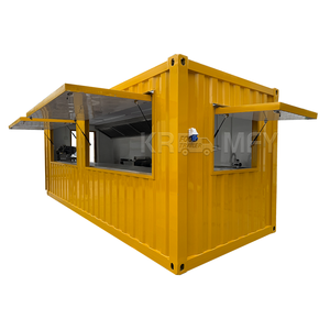 Contenedor Comercial Prefabricado para Negocios: Quiosco, Tienda, Cafetería, Restaurante, Modificado y Contemporáneo, con Alta Utilización del Espacio - Product Image 1