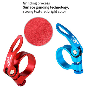 Abrazadera Universal de <span class=keywords><strong>Aluminio</strong></span> <span class=keywords><strong>para</strong></span> Tubo de Asiento Trasero de Bicicleta, Hebilla de Liberación Rápida, Recubrimiento <span class=keywords><strong>en</strong></span> <span class=keywords><strong>Polvo</strong></span> Duradero <span class=keywords><strong>para</strong></span> Bicicleta de Montaña - Product Image 4