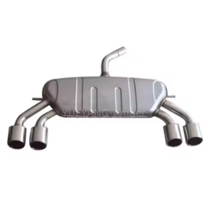 Ofertas de descuento de fábrica, silenciadores de escape de automóviles para VW Volkswagen Golf MK 7 Golf 7 R, silenciador de escape doble - Product Image 1