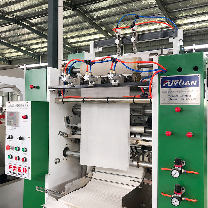 Embossing Box-Drawing Soft Facial Tissue Machine Production Line