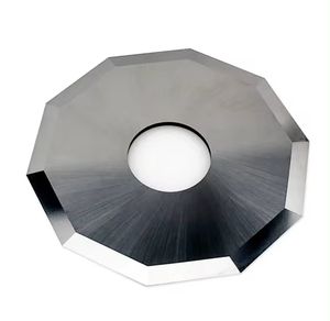 Kuris Rotary Decagonal <span class=keywords><strong>Blade</strong></span> 81566 64111 industrial carburo de tungsteno Cuchillo circular máquina tangencial cuchillas fabricantes - Product Image 5