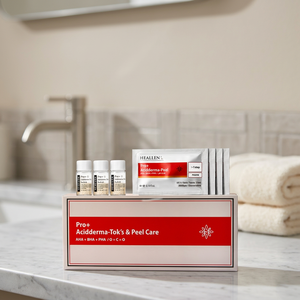 HEALLEN Pro Acidderma-Tok's & Peel - Exfoliante Facial Coreano - Cuidado Iluminador y Calmante - Product Image 3