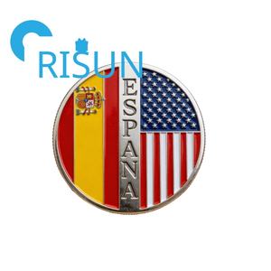 Monedas de Reto Personalizadas de Metal Esmaltado 3D al por Mayor, Souvenir de <span class=keywords><strong>Madrid</strong></span>, España, Monedas de Lucha de Toros Españolas - Product Image 5