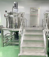 Équipement de mélange de détergent liquide à chauffage à la vapeur électrique, machine à laver la vaisselle, mélangeur haute vitesse, pompe moteur 1000L