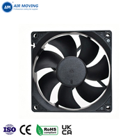 Ventilateur DC sans balais AM9225M12S 92mm 9225 12V, ventilateur axial de refroidissement à 2 fils, faible bruit, haut débit d'air (CFM) pour PC, routeur, amplificateur, logo personnalisé OEM