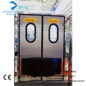 Puertas de tráfico oscilantes de acero inoxidable, doble hoja para cocina, 2022 - Product Image 6