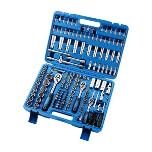 Craftsman/Mechanic 171 PCS 1/4" & 1/2" Dr. Tool Socket Set Tool Kit