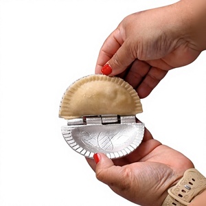 Molde Cortador de Karanji Gujiya, Herramienta para Hacer Dumplings, Alta Calidad, Apto para Lavado a Mano y Lavavajillas, Prensa Sacha para Cocina - Product Image 1
