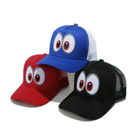 Nueva llegada 3 colores al por mayor 5 paneles de algodón de sarga de malla de conductor de camión Sombrero estilo Formal personalizado gorra de camionero
