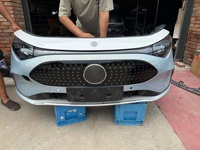 Ensemble avant d'occasion pour Mercedes-Benz CLA W174 EV : Pare-chocs, Calandre, Phare, Radiateur, Condenseur, Cache antibrouillard, Châssis de pare-chocs