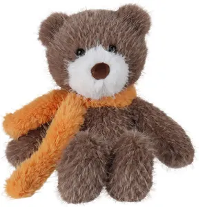 Wholesale Scarfs A Small Plush Teddy Bear Christmas Premium Quality CPC Standard Teddy Bear Plush Stuffed Toy for Baby Gifts