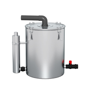 Stainless Steel Fish Pond Filter Media Cylinder Easy To Clean For Aquarium Filtration System Replacement - Product Image 1