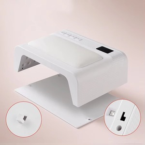 <span class=keywords><strong>Lampe</strong></span> UV LED <span class=keywords><strong>Professionnelle</strong></span> 2-en-1 148W pour Séchage des Ongles (Manucure et Pédicure) – Idéale pour les Deux Mains - Product Image 2