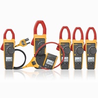 Clamp Meter Presisi Tinggi 376 FC True RMS Dengan Probe Fleksibel IFlex AC/DC 1000A CAT III 1000V CAT IV 600V Layar LCD Backlight