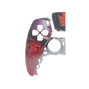 Fabricant de dessins animés sur mesure pour PS5 Silver Finish Sublimation Front Shell Touchpad pour PS5 Controller Game Repair Parts - Product Image 2