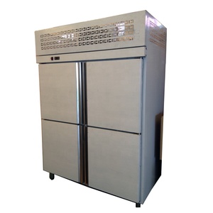 Équipement droit de restaurant de réfrigérateur d'acier inoxydable pour le congélateur de réfrigérateur d'affaires de <span class=keywords><strong>4</strong></span> portes - Product Image 1