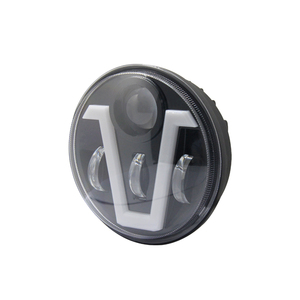 LED redondo para trabajar con ojo Angel 45W blanco y amarillo <span class=keywords><strong>antiniebla</strong></span> 7pulgadas - Product Image 2