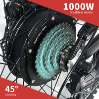 Bicicleta elétrica de alta qualidade, 1000w, 27.5 '', 48v, 17ah, 750w, 500w, velocidade 21/27, mountain bike, suspensão completa, cidade ebike