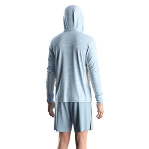 Chemise à capuche de pêche pour homme, séchage rapide, protection solaire UPF 50+, manches longues avec masque facial - Product Image 6