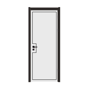 New Design WPC Material Door Waterproof <strong>Pvc</strong> Door Skin Toilet Bedroom Door - Product Image 3