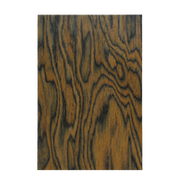 MuMu Design Popular Black Tree Pattern Placages décoratifs en bois pour dessus de table à manger ou meubles d'hôtel Placage en bois de qualité supérieure