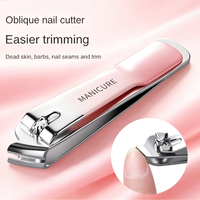 Ensemble d'outils professionnels de manucure et pédicure 5-en-1 en acier inoxydable pour soins des ongles, kits de toilettage personnel en gros