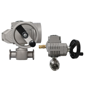 วาล์วบอลมอเตอร์ไฟฟ้าเกรดอาหาร COVNA วาล์วควบคุมอัตโนมัติพร้อมตัวกระตุ้นไฟฟ้าแบบสุขาภิบาล วาล์วบอลมอเตอร์ - Product Image 2