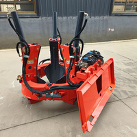 Trapiantatrice Idraulica per Alberi Direttamente dalla Fabbrica, Diametro 40cm, 4/5/6 Lame, Macchinario per Trapianto Alberi per Escavatori e Skid Steer