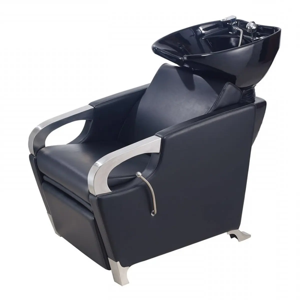 Klassischer Shampoo Stuhl New Style Haarschnitt Grauer Rücken Wasch stuhl Elektrischer Shampoo Stuhl Mit Massage