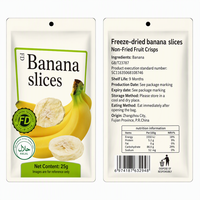 Groothandel Gemengde Gedroogde Fruitchips Banaan Mango Perzik Aardbei Knapperige Snack Bulk OEM Fabriek Leverancier Export