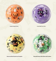 Nouveau produit : Jouet anti-stress créatif en forme de fantôme et de citrouille, série Halloween, à rebond lent et souple