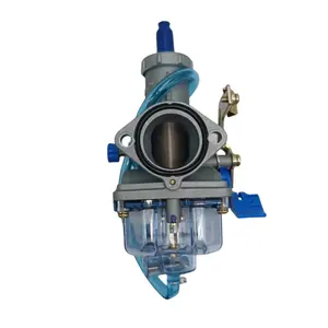 Free Sample Motorcycle Modified Carburetor CNC High Speed PWK24 26 28 30 32 34mm Clear Blue Lower