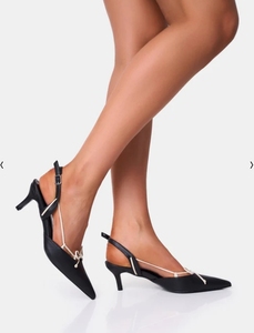 Da donna <span class=keywords><strong>con</strong></span> <span class=keywords><strong>tacco</strong></span> cilindrico <span class=keywords><strong>basso</strong></span> décolleté <span class=keywords><strong>con</strong></span> <span class=keywords><strong>tacco</strong></span> gattino nero sandali <span class=keywords><strong>con</strong></span> <span class=keywords><strong>tacco</strong></span> <span class=keywords><strong>largo</strong></span> da donna - Product Image 3