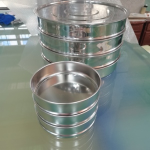 Standard Inspection Sieve for Particle Size Analysis Stainless Steel Woven Wire <b>Mesh</b> Test Sieve , Custom <b>Mesh</b> Available - Product Image 2