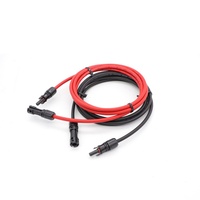 Câble d'extension de panneau solaire homologué IEC, connecteur DC-DC 30A 1000V/1500V, cuivre étamé, 2 conducteurs, isolation XLPO, personnalisable