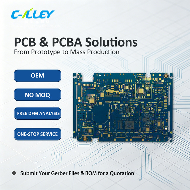 4Layer High-Frequency PCB with Embedded Resistors 4-Layer HF PCB with Buried Resistors Impedance Control PCB Manufacturer