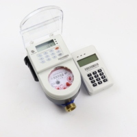 Medidor de Agua Inteligente Doméstico con Teclado Prepago, Token Encriptado STS, Sistema de Venta Prepago Gratuito, IP68, Latón, OEM Personalizable